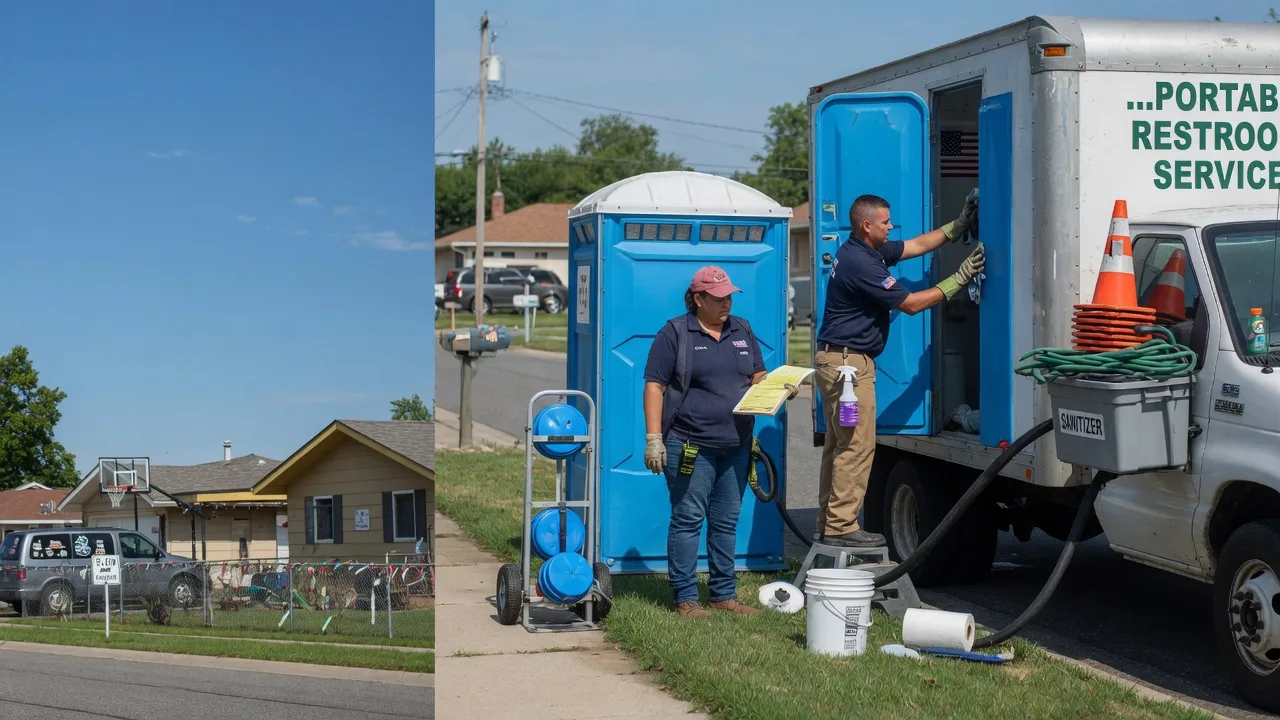 Portable Toilet Rental in Valentines, VA near me